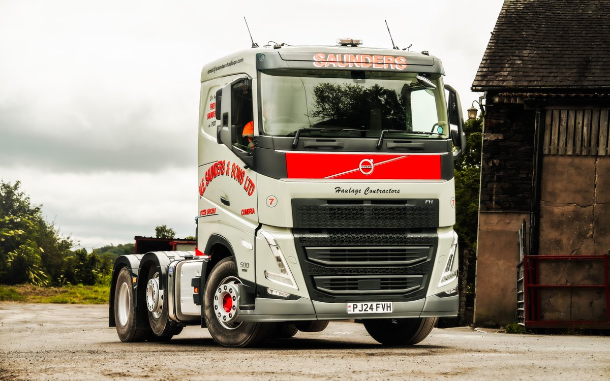 Thomas Hardie UK (@thomashardieuk) on Twitter photo Bulk transport operator M E Saunders & Sons has taken delivery of a new Volvo truck supplied by Karl Davies, Customer Solutions Manager โ Lancaster. The vehicle will operate out of their base in Ulverston.
<a href="/VolvoTrucksUK/">Volvo Trucks UK</a> Bulk transport operator M E Saunders & Sons has taken delivery of a new Volvo truck supplied by Karl Davies, Customer Solutions Manager โ Lancaster. The vehicle will operate out of their base in Ulverston.
<a href="/VolvoTrucksUK/">Volvo Trucks UK</a>