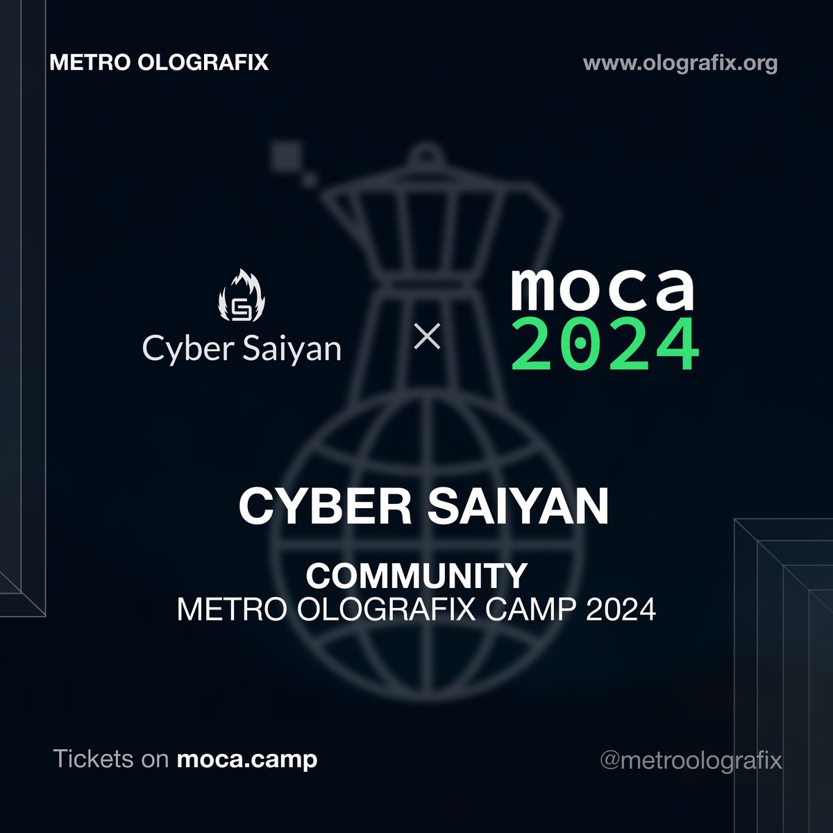 MetroOlografix's tweet photo. @cybersaiyanIT #Community ospite del #MOCA2024

Cyber Sayan è un'associazione che nasce nel 2017 con l'obiettivo di informare e formare nell'ambito della #cybersecurity
sito: https://t.co/1ORTtYIPVg
sito RomHack: https://t.co/aERGfpwTiQ

biglietti MOCA2024
https://t.co/262UlqXEPo https://t.co/R3rIty5xvO