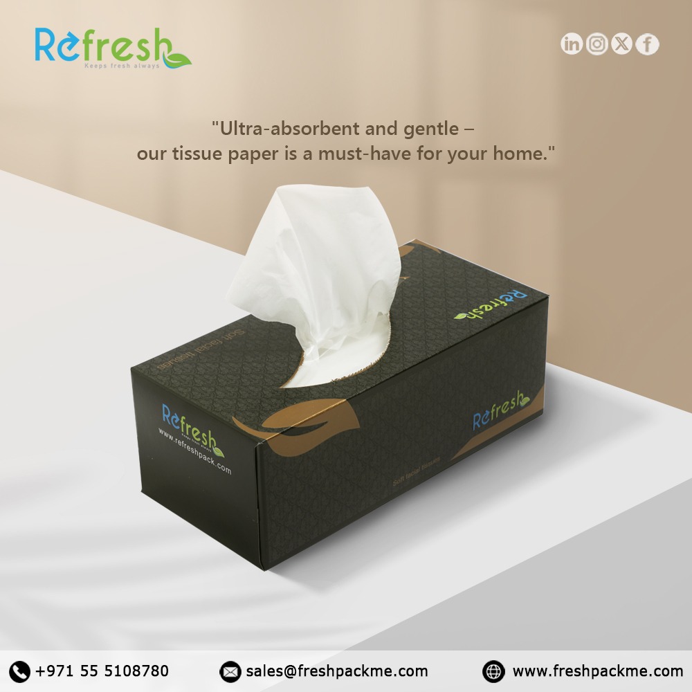 freshpackllc's tweet photo. Discover the Magic of Tissue Paper!
Experience the versatility and comfort of tissue paper today...!!😍
.
For Details :
📞 +971555108780
🌐 https://t.co/QtgWWdjym5

.
.
.
#refresh #FreshPack #freshpackdubai #tissue #tissuepaper #softtouch #disposabletissue #traveltissu https://t.co/xPEkGDL265