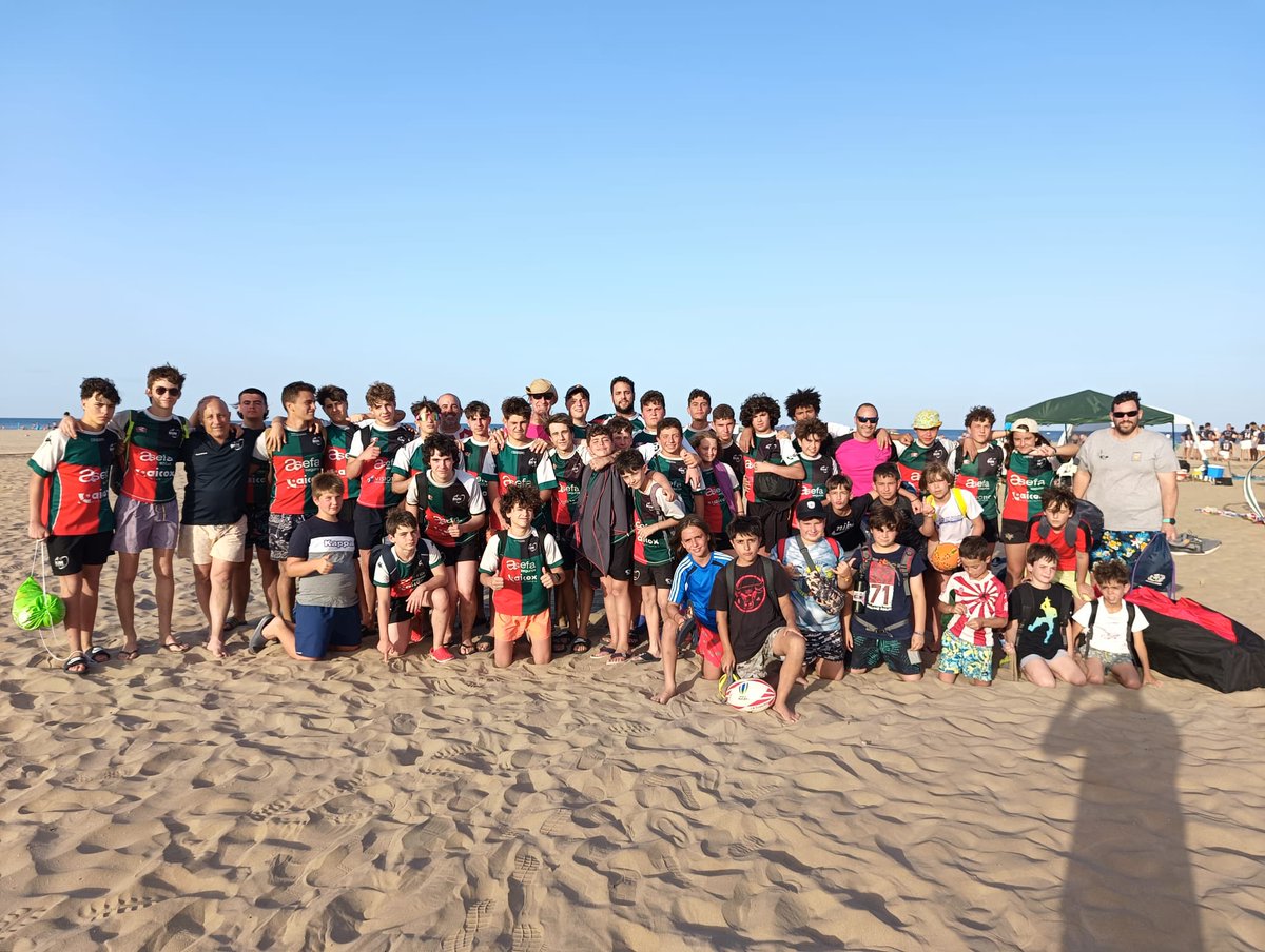 Gran fin de semana en Valencia para nuestra Escuela. Lo pasaron genial en el <a href="/TorneoTiburon/">Torneo Internacional Rugby Playa Tiburón</a>. Aúpa RUN!!!!! <a href="/colmerugby/">Colmenar Viejo Rugby</a> <a href="/RugbyMoral/">Rugby Moralzarzal</a>