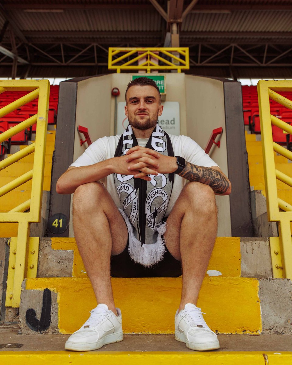 🏡 Tyneside-born
🤝 Coached by Louis Storey at Newcastle
🥇 Made National League debut at 18 for Grimsby

Signing number three done and dusted 😮‍💨

📲 <a href="/JamieBramwell3/">Jamie Bramwell</a> 
🎟️ bit.ly/GFCSeasonTicke…

#WorClub ⚪️⚫️