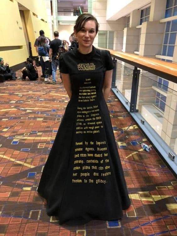 El cosplay perfecto
#StarWars