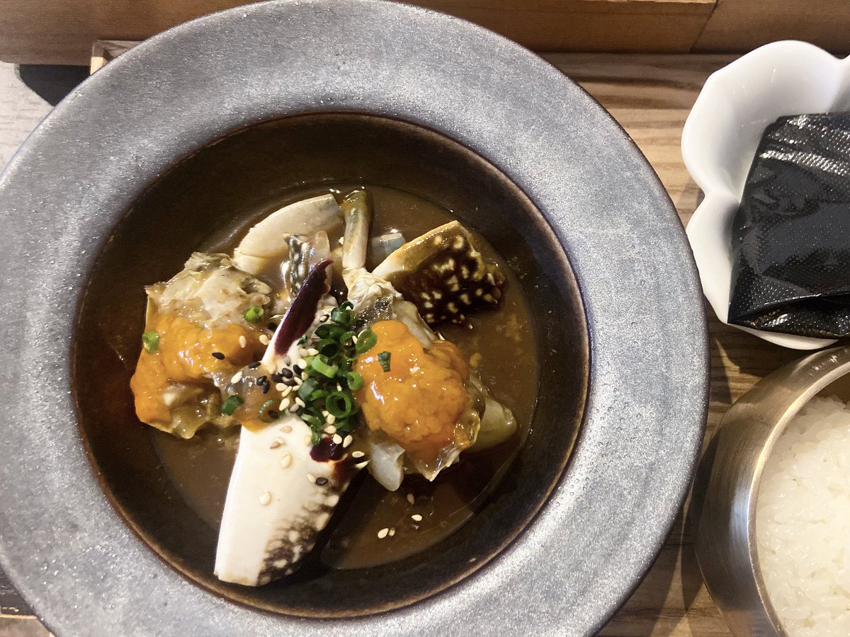 Sniff_y's tweet image. 先日食べたカンジャンケジャンがとろとろで美味しすぎて最後は飲み干した

#広尾
#HASUO