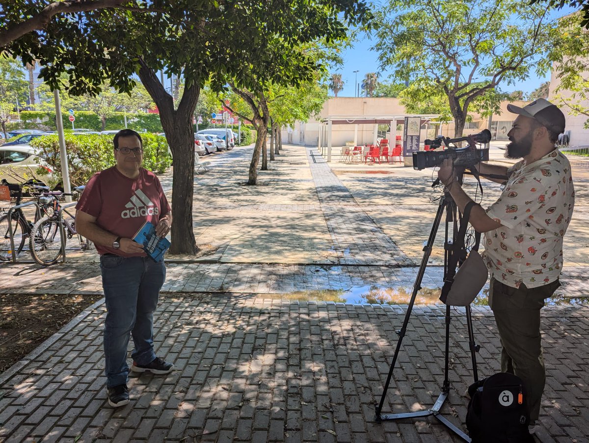 Josep, el nostre gestor en cap, entrevistat per Àpunt pel seu llibre Hèrcules FC en la guerra civil!