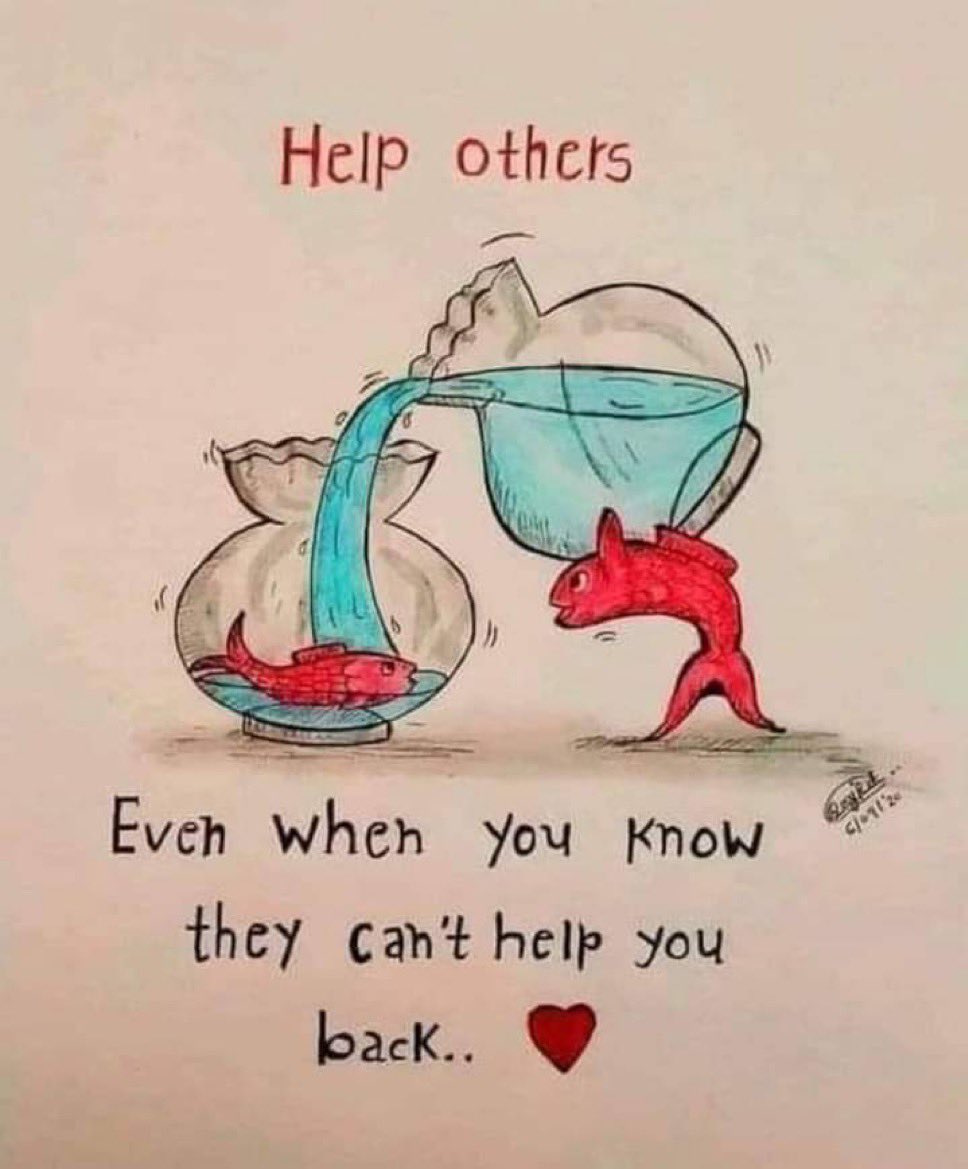 Helping others is always the right choice…especially when we expect nothing in return!

#help_people #KindnessMatters