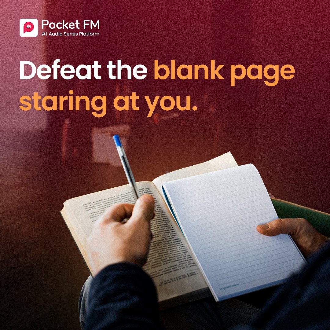 PocketFM_App's tweet image. Turn your imagination into reality! 🌟 Write the next audio sensation and win big. Submit your stories to Pocket FM Originals to earn up to $50k! 

#WriteHereWriteNow #PocketFM #AudioSeriesContest #Storytelling #Writers #Fiction #CreativeJourney #WinBig #JoinNow #audioseries