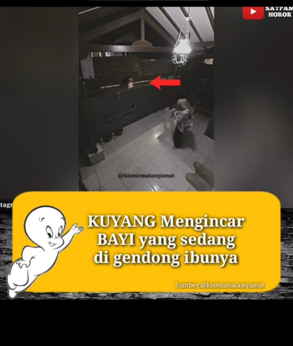 Rahasiaremajaaa's tweet photo. HOROR !!! KUYANG Mengincar bayi yang sedang di gendong oleh ibu nya 😱

Buat ibu ibu hati hati ya kalo gendong bayi nya malam hari 🙏 https://t.co/u9PpHEPefk