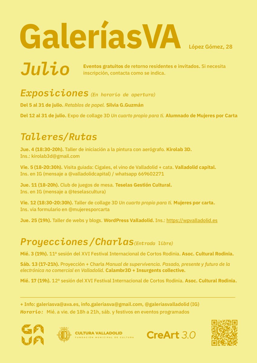 CreArt Valladolid tweet media