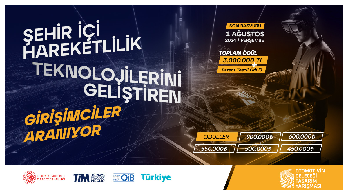 bambudepark's tweet photo. Şehir içi hareketlilik teknolojileri geliştiren girişimciler aranıyor! Son başvuru tarihi 1 Ağustos 2024. Toplam ödül 3.000.000 TL ve patent tescil ödülü!
Detaylı bilgi ve başvuru: https://t.co/KyhS92L1ng
#Depark #bambukuluckamerkezi #OtomotivinGeleceği #Girişimcilik #Teknoloji https://t.co/47xRTasYO7