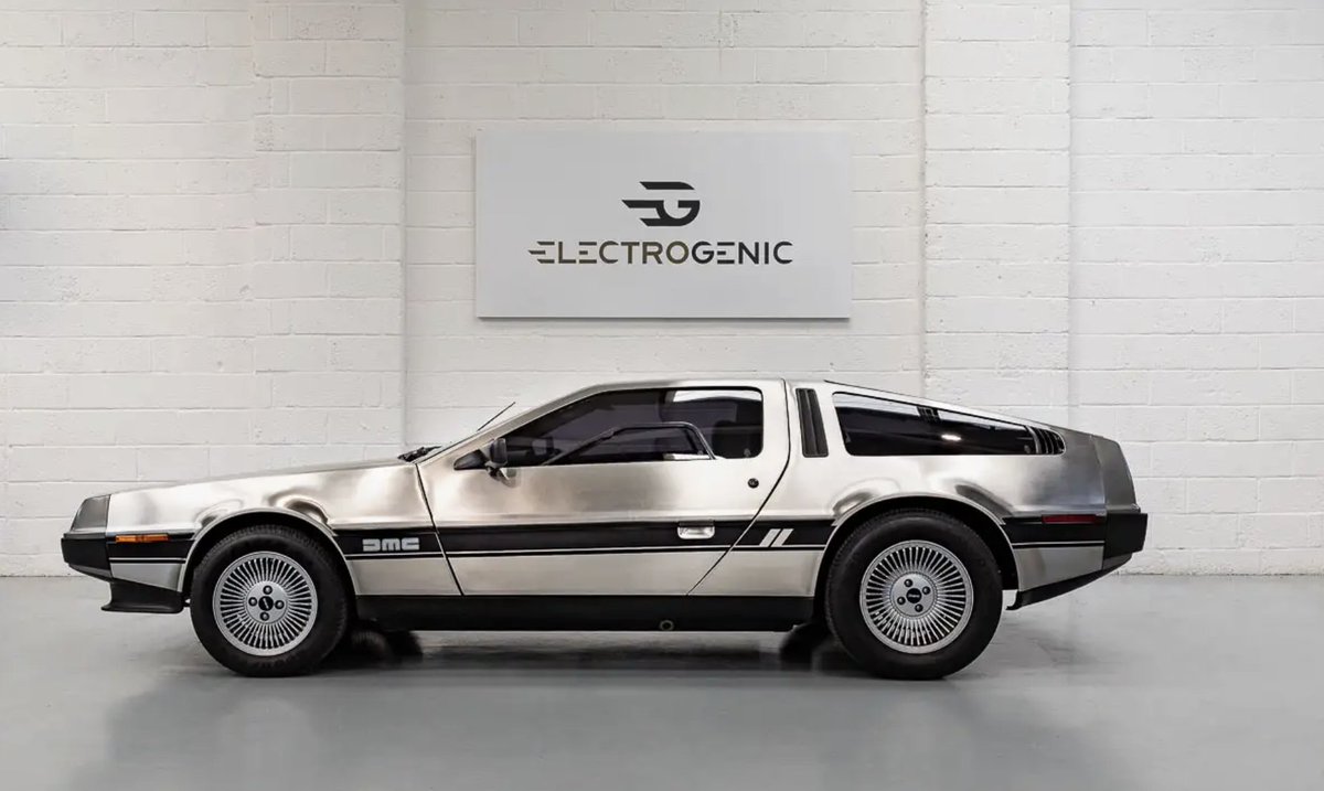 elettronauti's tweet photo. La DeLorean DMC-12 ritorna al futuro con un kit di conversione BEV
https://t.co/AfncNUYu6U
#AUTO_ELETTRICHE #NEWS #RETROFIT https://t.co/8TSEsIIIGT