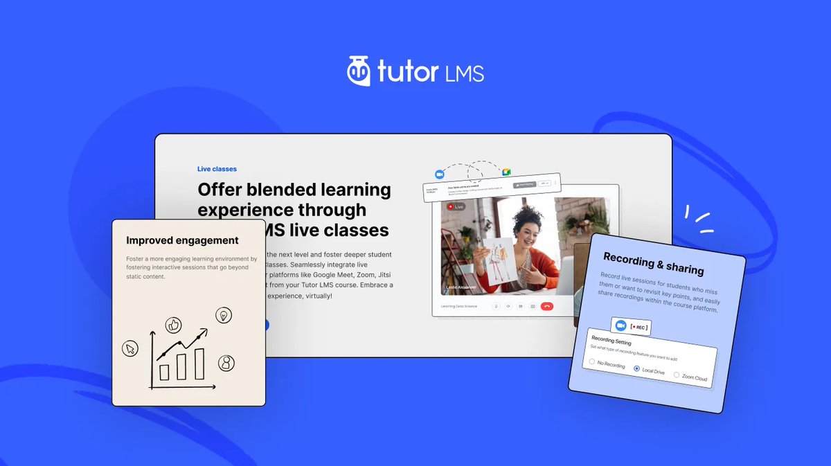 tutorlms's tweet image. 💡 Tips for Remote Teaching:
1️⃣ Design engaging modules  with Tutor LMS
2️⃣ Conduct live classes via Zoom or Google Meet
3️⃣ Provide constructive feedback

Level up your teaching with Tutor LMS!
Learn more: tutorlms.com/live-classes/
#RemoteTeaching #TutorLMS