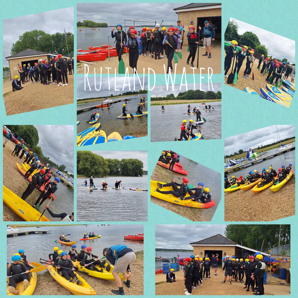 MrsBarnacle's tweet photo. Extreme action - Green Group, Day 2 - Rutland Water! @LuttHigh #activityweek2024 https://t.co/S47FiMw9Xp
