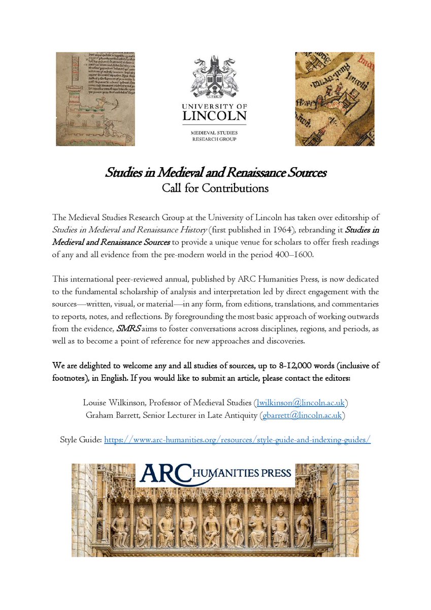 Medieval Studies at Lincoln tweet media