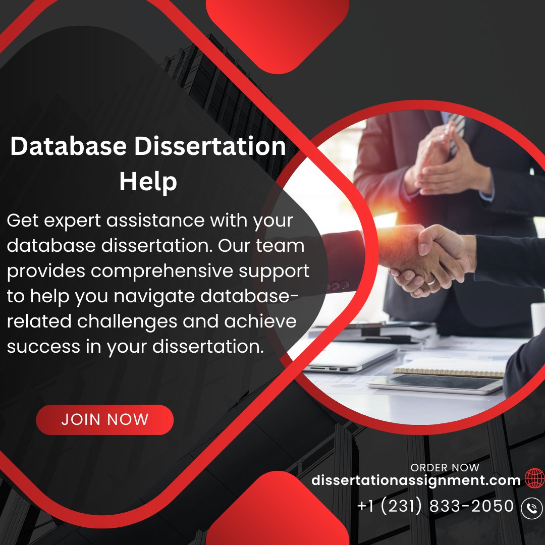Payessaywriting's tweet image. Database Dissertation Help
#DatabaseDissertationHelp
#DatabaseDissertation
#DatabaseHelp
#DissertationHelp
#Database
WhatsApp Link:wa.link/r8suly
Order Now: dissertationassignment.com/service/databa…