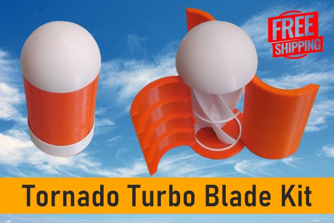 SoWaLabTeam's tweet photo. We have developed a special set of three vertical blades - Turbo Blade Kit. Easily and quickly installed on the Tornado turbine. Increases turbine power output at low wind speeds.
https://t.co/mipj0pMQjh https://t.co/5DFr7yw1DL