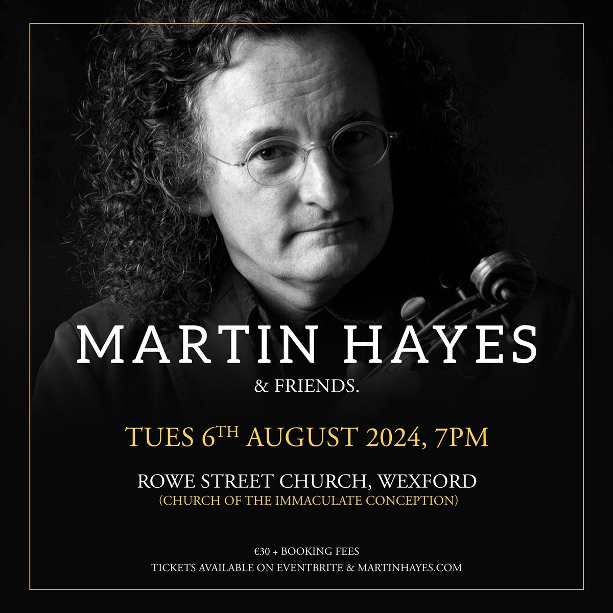 I will be playing Rowe Street Church, Wexford on Tuesday 6th August 2024.

Tickets: eventbrite.ie/e/938226800617…