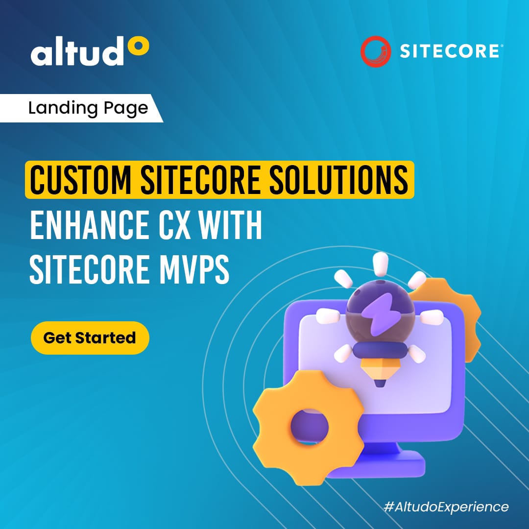 GoAltudo's tweet image. Deliver exceptional #CX with our tailored approach to @Sitecore. 📈Our #Sitecore MVPs don't just implement, but partner with you throughout your #SitecoreImplementation journey. Begin now: altudo.co/technology/sit…
#SitecorePartner #AltudoServices