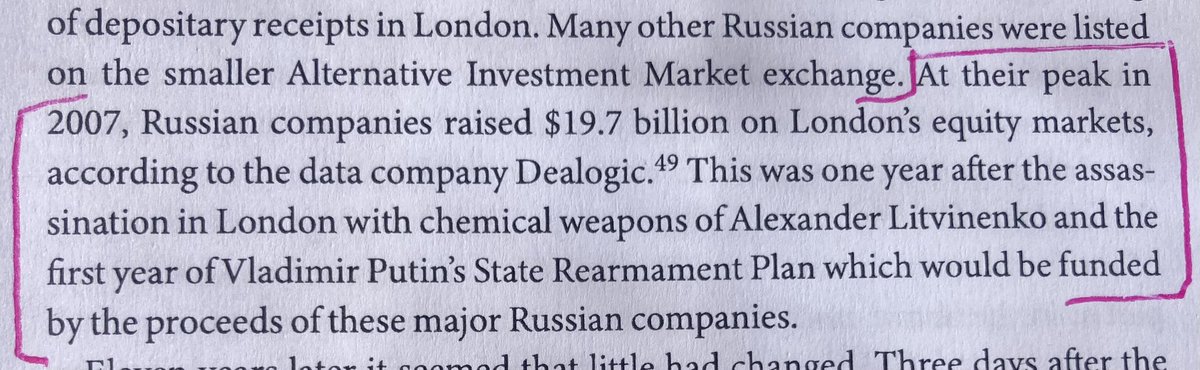 John Heathershaw @jheathershaw.bsky.social (@heathershawj) on Twitter photo Just proofing chapter 6 “listing companies” of <a href="/OUPAcademic/">Oxford Academic</a> Indulging Kleptocracy <a href="/TomMayne16/">Tom Mayne</a> <a href="/tenaprelec/">Tena Prelec</a>. Always struck by the cold facts of the part the U.K. played in Russia’s Kleptocracy & the funding of its rearmament. Less important than oil and gas but still significant. Just proofing chapter 6 “listing companies” of <a href="/OUPAcademic/">Oxford Academic</a> Indulging Kleptocracy <a href="/TomMayne16/">Tom Mayne</a> <a href="/tenaprelec/">Tena Prelec</a>. Always struck by the cold facts of the part the U.K. played in Russia’s Kleptocracy & the funding of its rearmament. Less important than oil and gas but still significant.