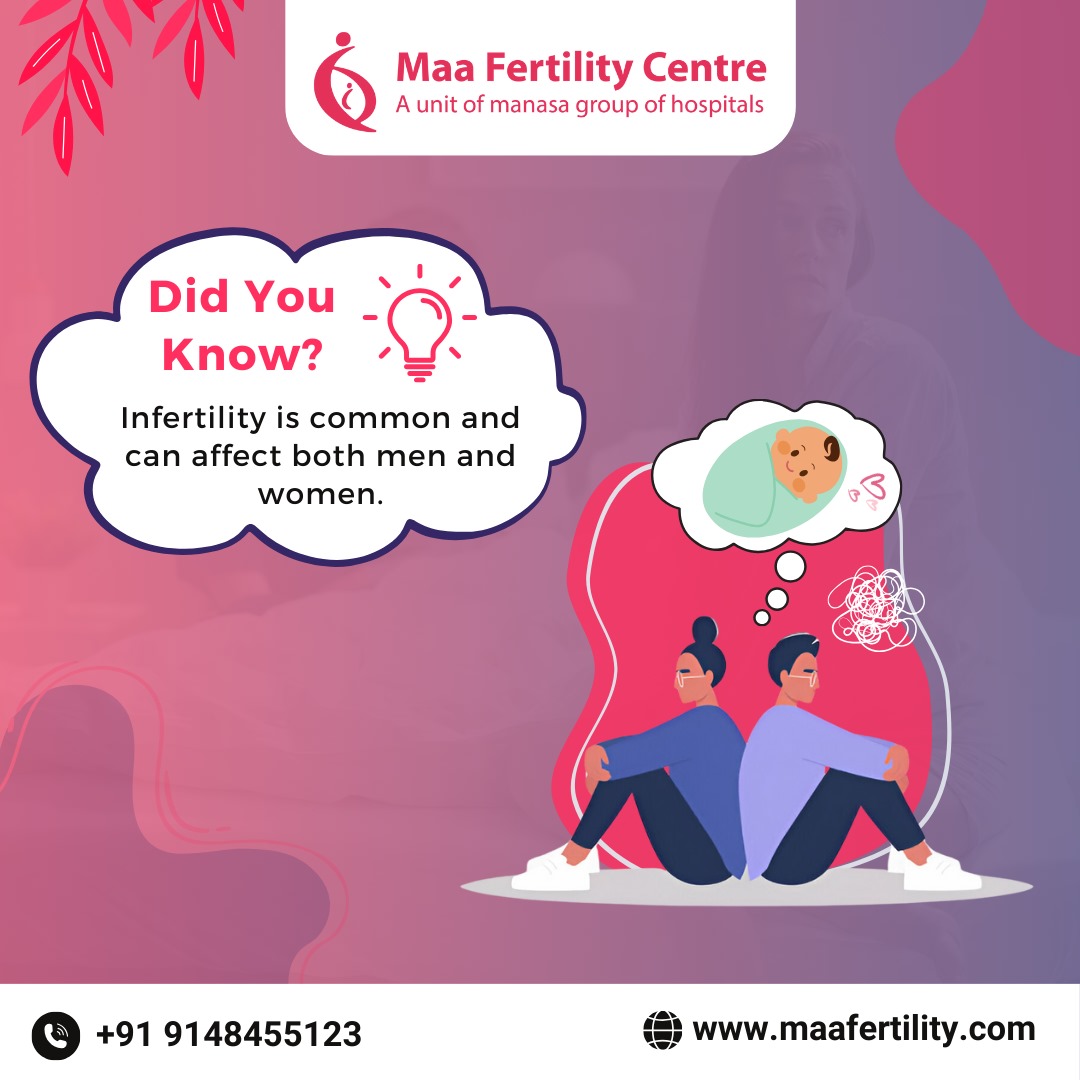 Maafertility's tweet photo. Did You Know? Infertility is more common than you think and can affect both men and women.

At Maa Fertility Centre, we understand the challenges you face and are here to provide compassionate care and effective solutions.

Book your consultations now!!

#InfertilityAwareness https://t.co/0latJcjH0F