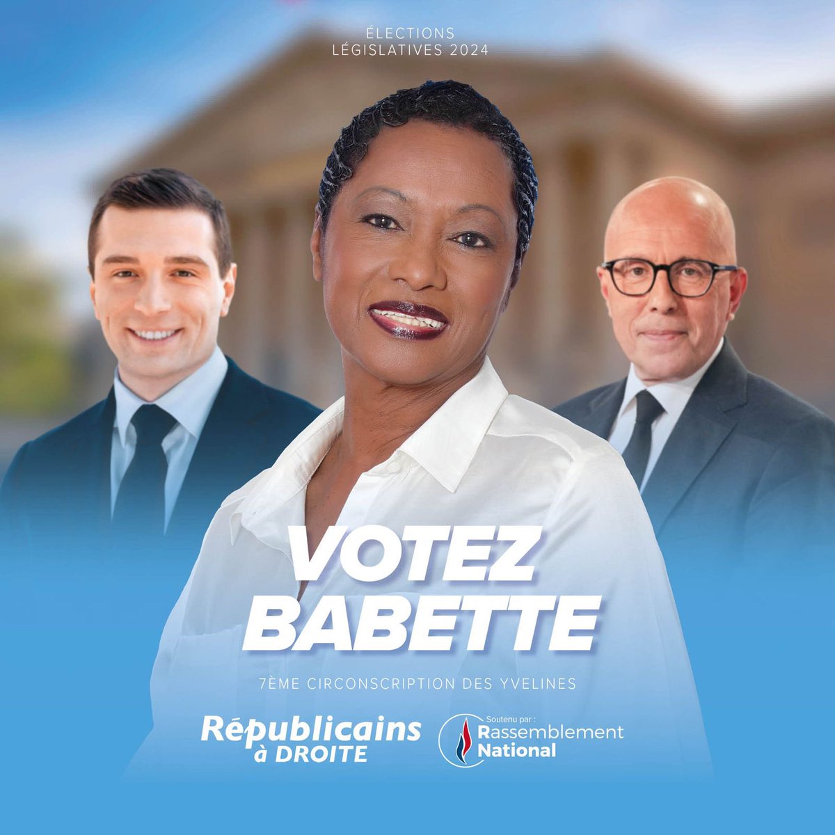 Depuis dimanche je reçois des appels des sbires de <a href="/macron/">macron</a> 
@thierrysolere. Le chef de cabinet de @gabrielattal  et bien d autres qui me demandent de me désister en faveur de @nadiahai en échange d un poste de ministre ou de préfet  je ressens cela comme une injure 
<a href="/J_Bardella/">Jordan Bardella</a>