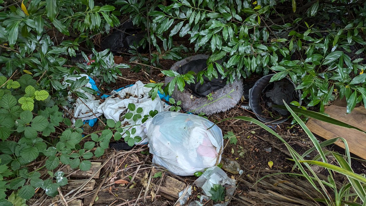MerseyRivers's tweet photo. Day 3 of #MerseyRiversWeek with a litter pick along the River Irk in Manchester. Fly tipping is a major issue for the Irk valley as well as littering.
We are working with local communities to clean up the river & improve river health through our #loveyourriverirk programme. https://t.co/32I8dSTPUd