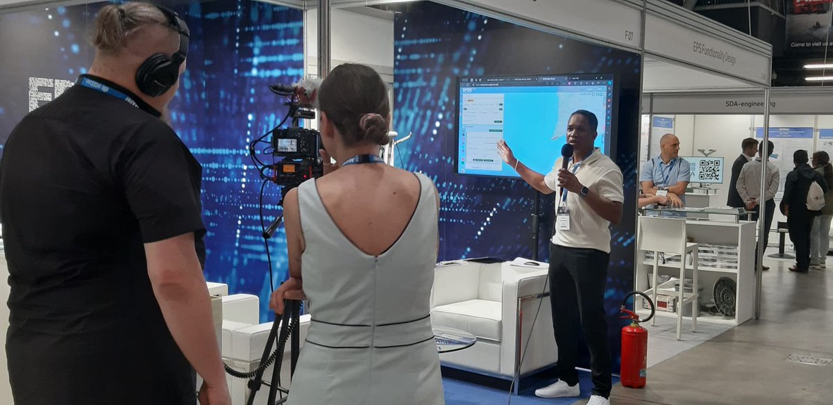 EPOSeu's tweet photo. EPOS ERIC's services might now include "film set design" 😂 Check out our #GeoInquire partners in action 📽 Only at @wcee2024!
#EarthquakeEngineering #WCEE #Milan #Opensource #Openscience #Research #Seismology #Engineering #EPOSERIC #SolidEarthScience #eposdataportal https://t.co/bOd1wtD8iI