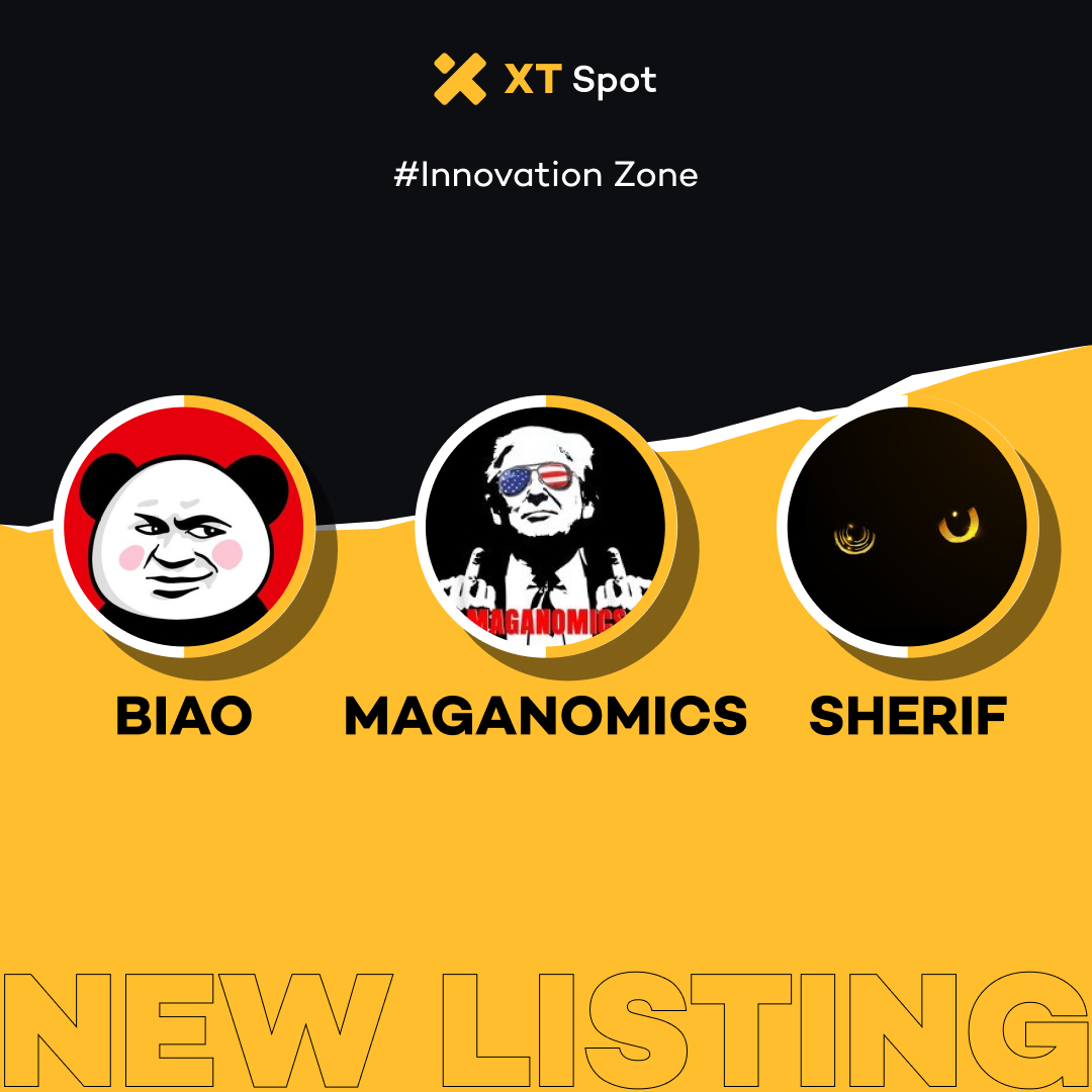 XT Exchange π #BeyondTrade (@xtexchange) on Twitter photo π New Listing π #XTListing <a href="/biaoerc20/">Biao</a> @maganomics2024 @sherifthecat
π’ #XT will list $BIAO (Biaoqing), $MAGANOMICS
(Maganomics) and $SHERIF (SHERIF) in the Innovation Zone.
Check the πππππππ of deposit, trading and withdrawal schedule ‡οΈ
xtsupport.zendesk.com/hc/en-us/articβ¦ π New Listing π #XTListing <a href="/biaoerc20/">Biao</a> @maganomics2024 @sherifthecat
π’ #XT will list $BIAO (Biaoqing), $MAGANOMICS
(Maganomics) and $SHERIF (SHERIF) in the Innovation Zone.
Check the πππππππ of deposit, trading and withdrawal schedule ‡οΈ
xtsupport.zendesk.com/hc/en-us/articβ¦