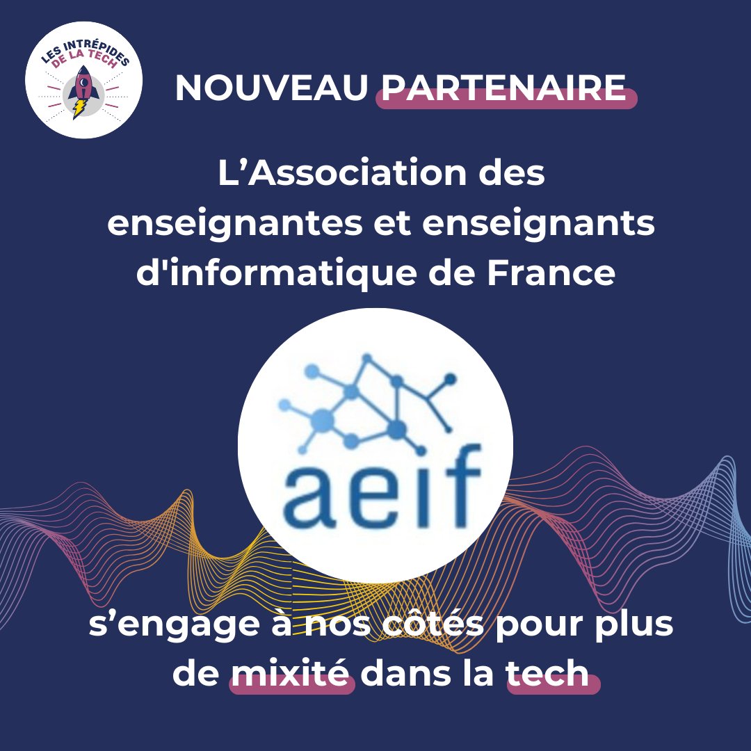 Merci à <a href="/asso_aeif/">AEIF</a> (Association des enseignantes et enseignants d'informatique de France) qui s'engage à nos côtés pour déployer de nouveaux ateliers auprès des élèves de collèges et lycées !
#numérique #mixité #orientation