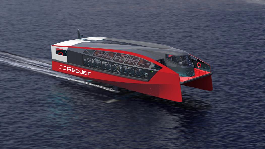 PaulClifton_'s tweet photo. Big news for @RedFunnelFerry. A new electric zero emission passenger ferry for 2025: a foil vessel from @ArtemisTechLtd https://t.co/9vdDm1wchx
