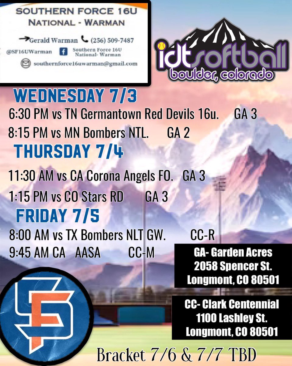 Southern Force National- 16U Warman tweet media