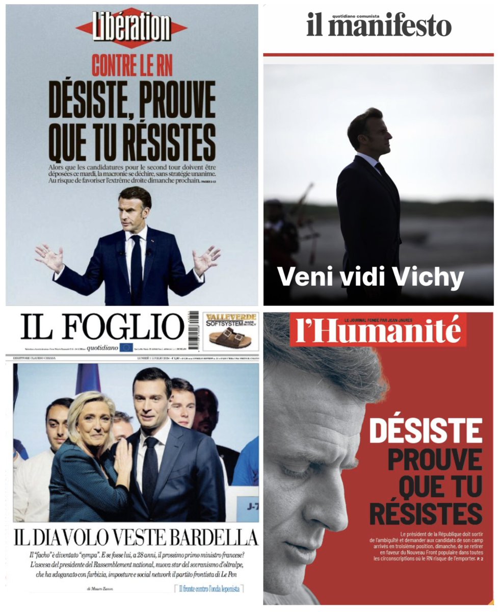 Parce faire #barrage n'est pas une question de droite ou de gauche mais un engagement pour nos valeurs républicaines

#DésisteProuveQueTuRésistes