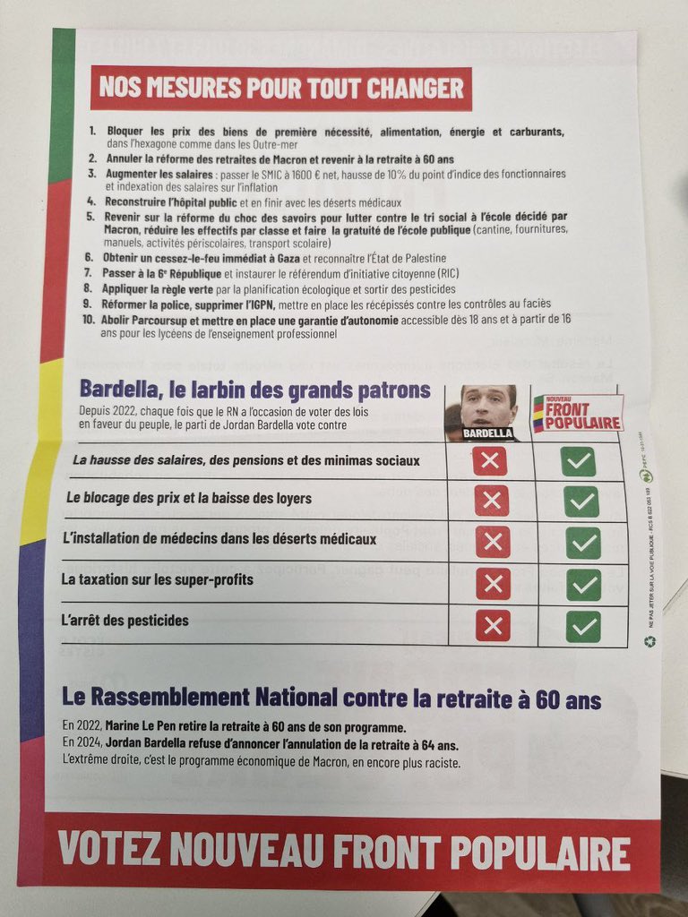 Ce n’est pas parce que le risque d’un député RN dans la 1ère circonscription d’Isère est écarté qu’il n’y a plus de danger. 

Je suis ravi de voir que comme depuis toujours, les habitants de Grenoble et du Grésivaudan refusent de tomber dans le piège de l’extrême-droite.

Mais le