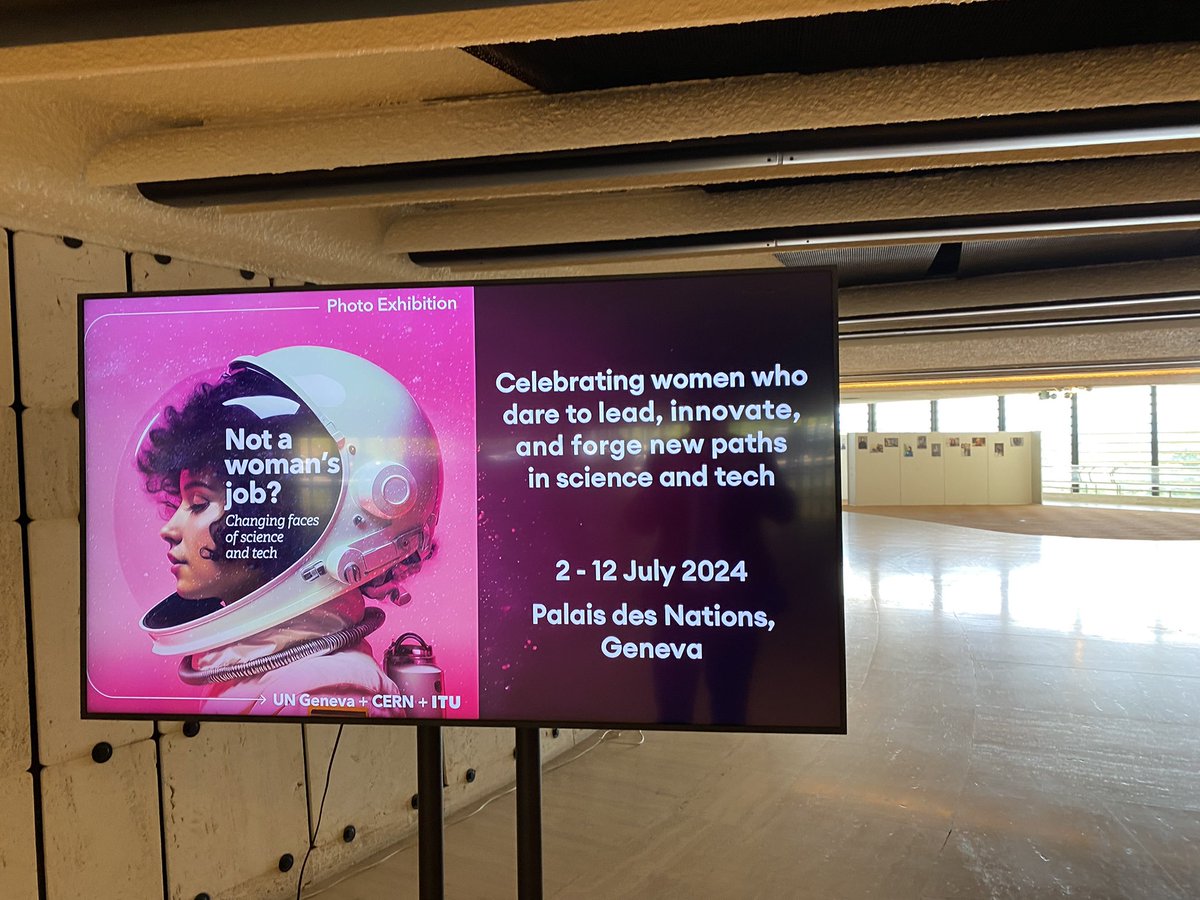 KazAmbUNOG's tweet photo. Proud to have contributed to exhibition on women who pave the way for development in science and technology. “Not a Woman’s Job?: Changing Faces of Science and Tech”, hosted by @UNGeneva, features two Kazakh women Assyl Isatayeva and Dana Alina. https://t.co/ZvQuQ99uVN