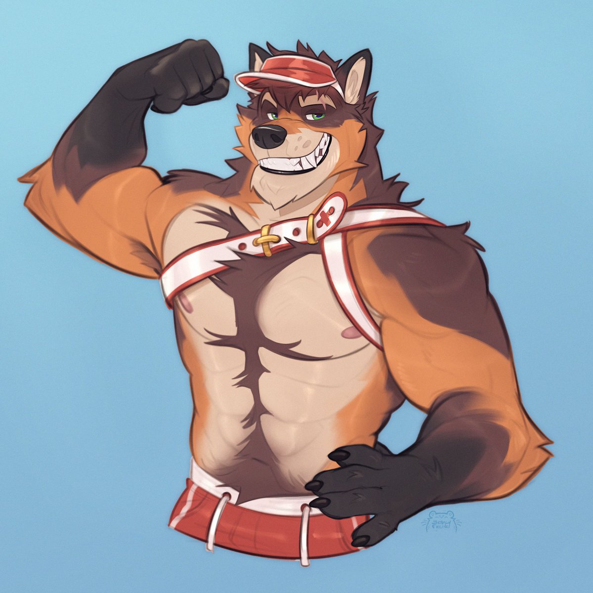 Who else is jumping in the water with this lifeguard on duty? 👀