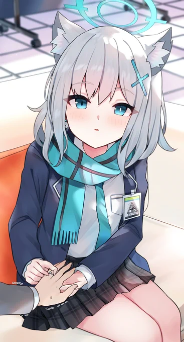 ん、絶対に離さない#ブルアカ 