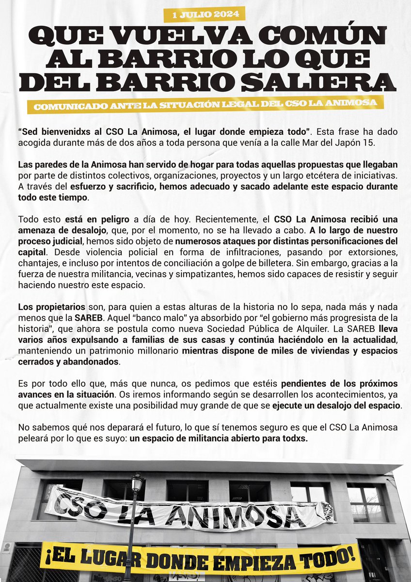 CSO La Animosa tweet media