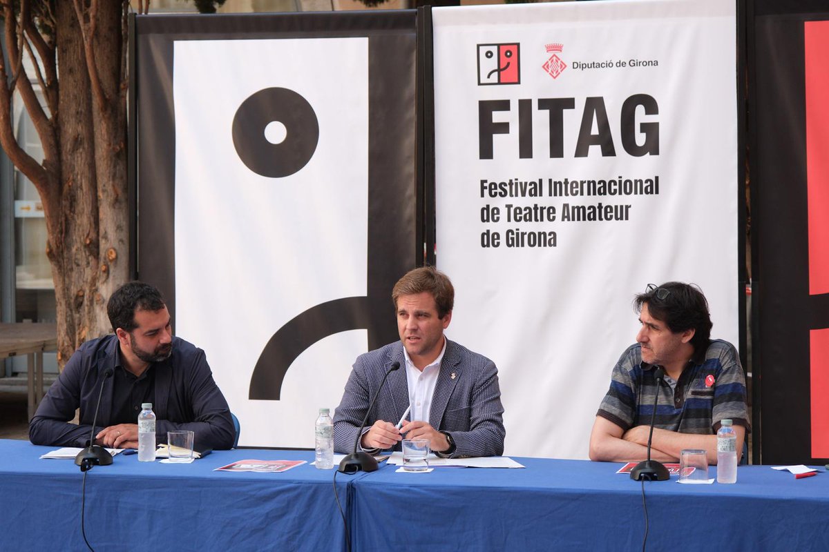 🎭Presentem la 2⃣4⃣a edició del Festival Internacional de Teatre Amateur de #Girona sota el lema «Clima FITAG».
📍Refugis teatrals: carbonera, refugi antiaeri, aparcament SABA ... i📍Teatres i carrers de Girona i de 5⃣ municipis de les #comarquesgironines.
🗓️Del 27 al 31 d'agost
