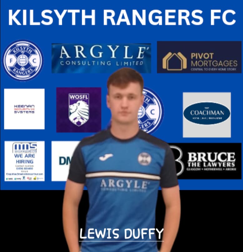 KilsythRangers's tweet photo. With the start of preseason games this Sat at Duncansfield, we can now begin to announce our new signings for the season ahead.  GK Lewis Duffy , Midfielder James Marr. Defender Aiden Gallagher and returning to the club is striker Gary Stewart.  Welcome to Duncansfield https://t.co/jkrF5ev0cg