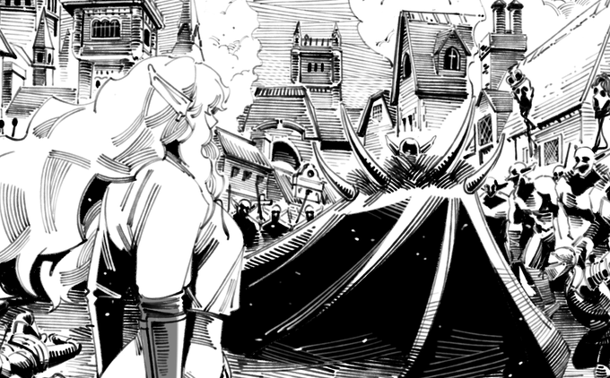 I take this part as an opportunity to delve deeper into Ish's past, I wasn't happy with how the intro of the manga was, but I've grown to be a better manga artist. I think Ish getting into a dream of seeing and longing her old self is a great exposition of her character. 