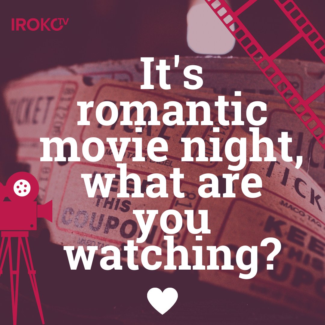 What's your go to movie for a romantic movie night?
Click>>> ow.ly/8uXG50Stzeu

#irokotv #nigerianmovies #nollywoodmovies #dramamovies #romanticmovies