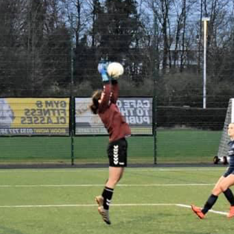 DurhamWFC's tweet photo. Joined the club at 14. Progressed through every step of our pathway. Now signing her first professional contract 💙

What a story, @annaking02 👏

Read all about it 🗞👇