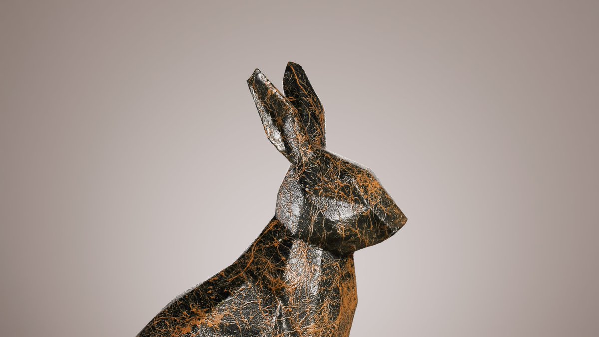 Polyground_ai's tweet photo. 🐇 Plastic Dark Rabbit Objet 
📷 Bring a touch of modern elegance to your 3D projects with our Plastic Dark Rabbit Objet. Perfect for contemporary and stylish scenes. 
 #pog #3DModeling #3DAssets #PlasticDarkRabbit #Photogrammetry #3dartwork #CGI #digitalart #3DRendering https://t.co/1QPFAQzrkU
