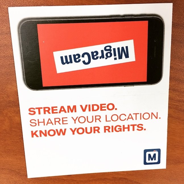 CASTAC_AAA's tweet photo. How do anti-surveillance advocates use cell phones and their cameras as resistance tools? Today on Platypus, @JessLOlivares witnesses the promotion of cell phone camera usage in the American Civil Liberties Union. More at: https://t.co/ku6Zr4dNUh https://t.co/nWGOKHwGXY