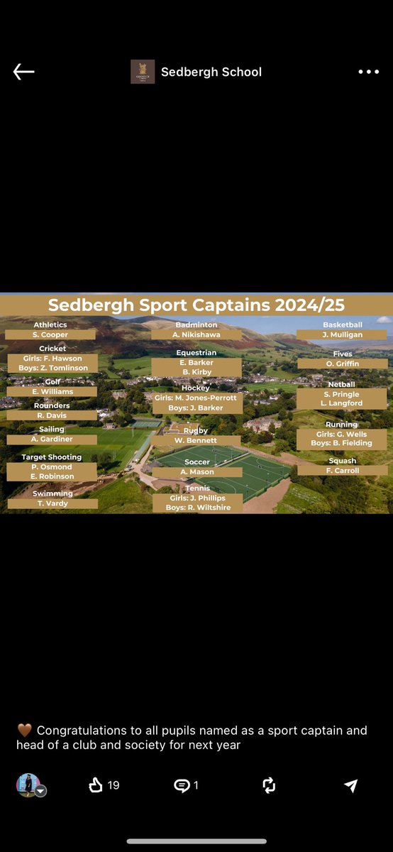 Sedbergh Netball tweet media