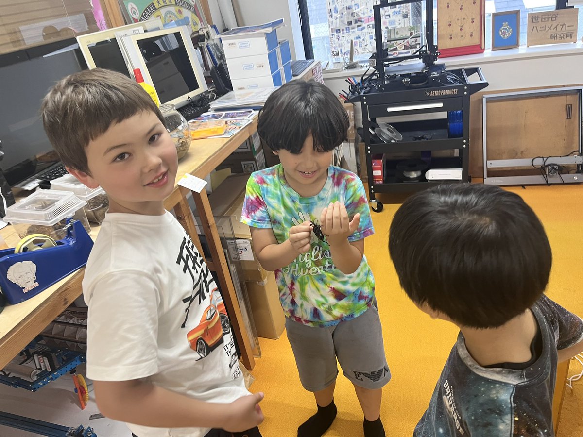 dohschool's tweet photo. カブトムシに夢中🪲💭

＃プログラミングスクール
# DOHSCHOOL https://t.co/qb3szXPnHJ