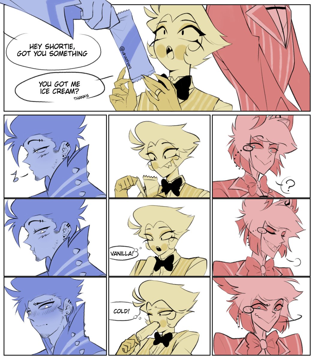 drazhaq's tweet photo. Adam gave Lucifer a popsicle
⚠️kinda suggestive
#adamsapple #radioapple #HazbinHotelFanart #HazbinHotelLucifer #HazbinHotelAdam #HazbinHotelAlastor https://t.co/hyfRR5Pb9R