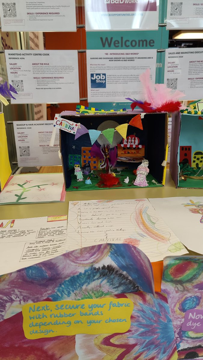 UKON is proud to present the Marsh Green Primary School Carnival Arts Exhibition at The Barking Learning Centre. This year, we collaborated with Marsh Green Primary School to develop a carnival arts curriculum programme that supports meeting educational objectives. #CarnivalArts