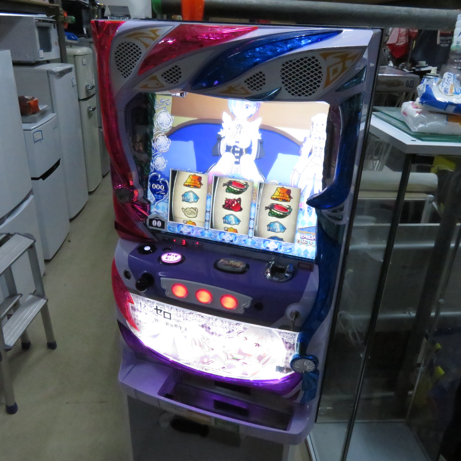 パチスロ実機 デルソル2 訳あり 使用 スロット機│江別市のリサイクルショップドロップ パチスロ実機 デルソル2 訳あり コイン使用 スロット機│江別市の