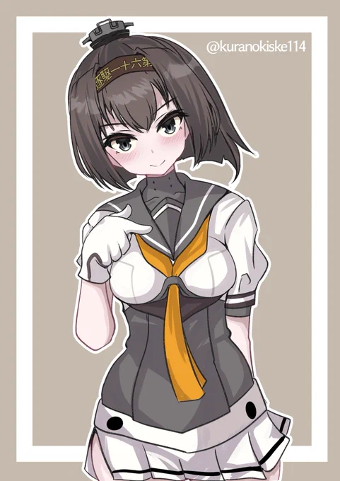 秋月の改二だって待ってるぜ #艦これ #秋月