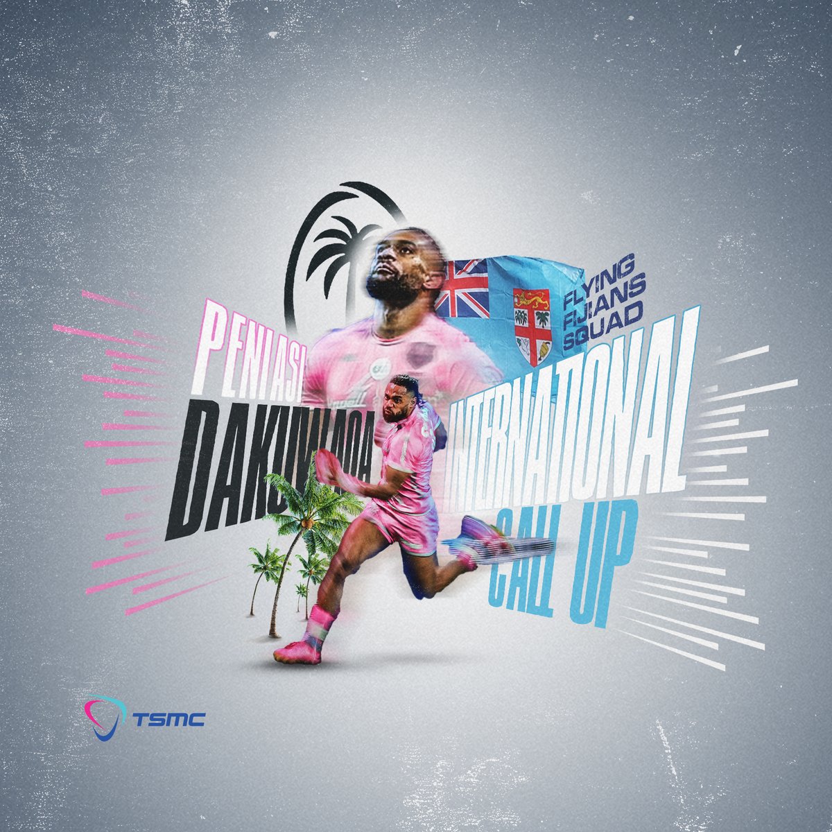 Selected! 🇫🇯
We're delighted to announce that Peniasi Dakuwaqa has been called up to the <a href="/fijirugby/">Fiji Rugby Union</a> Squad for their Summer International series. 'The Flash' has been in scintillating form form for <a href="/SFParisRugby/">Stade Français Paris</a> and will be hoping to make his debut over the coming weeks! ⚡️⚡️⚡️🇫🇯